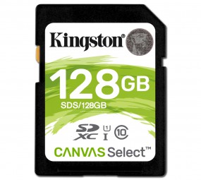 Kingston Canvas Select 128 GB SDXC, Speicherkarte