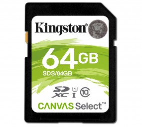 Kingston Canvas Select 64 GB SDXC, Speicherkarte
