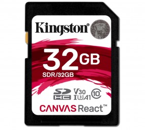 Kingston Canvas React 32 GB SDHC, Speicherkarte