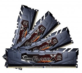 G.Skill DIMM 32 GB DDR4-3200 Flare X Quad-Kit