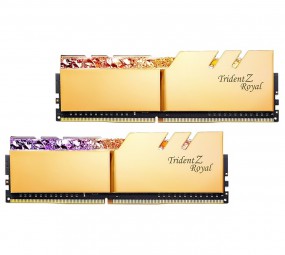 G.Skill DIMM 16 GB DDR4-3600 Kit (gold, F4-3600C14D-16GTRGB, Trident Z Royal)
