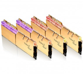 G.Skill DIMM 16 GB DDR4-3600 Quad-Kit (gold, F4-3600C18Q-64GTRG,Trident Z Royal)