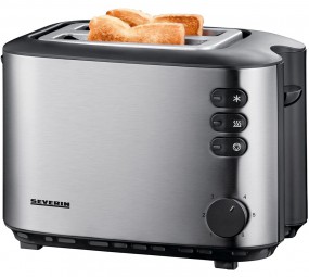 Severin Automatik-Toaster AT 2514 (edelstahl, 850 Watt, Retail)