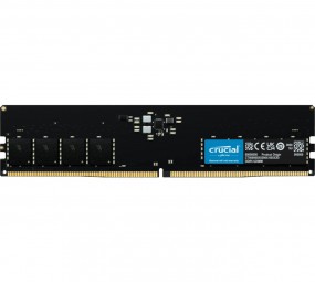 Crucial DIMM 8 GB DDR5-4800, Arbeitsspeicher (schwarz, CT8G48C40U5)