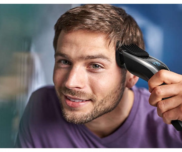 Philips Hairclipper series 9000 HC9450/20, Haar- und Bartschneider  (schwarz) | lagoonos