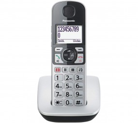 Panasonic KX-TGE510GS, analoges Telefon (silber/schwarz)