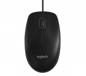Logitech B100 Optical USB Mouse for Business, Maus