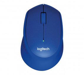 Logitech M330 Silent Plus, Maus (blau)