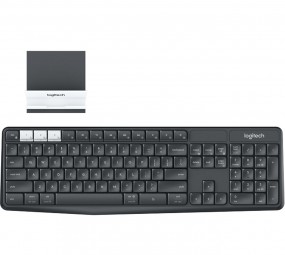 Logitech K375S Multi Device, Desktop-Set, Tastatur