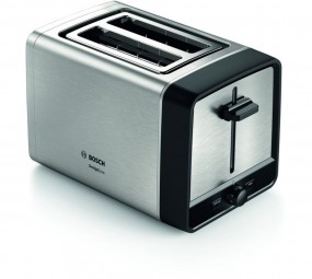 Bosch Kompakt-Toaster DesignLine TAT5P420DE (edelstahl/schwarz)