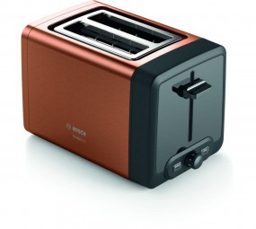 Bosch Kompakt-Toaster DesignLine TAT4P429DE (kupfer/schwarz)