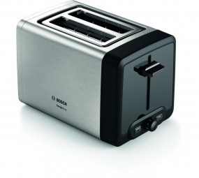 Bosch Kompakt-Toaster DesignLine TAT4P424DE (edelstahl/schwarz)