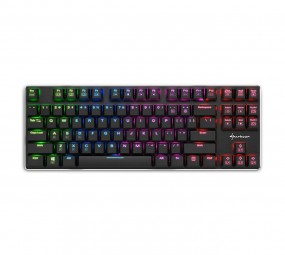 Sharkoon PureWriter TKL RGB US Layout, Tastatur