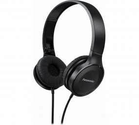 Panasonic RP-HF100ME Reise On Ear Kopfhörer/Headset (schwarz, faltbar)
