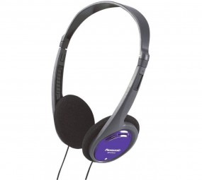 Panasonic RP-HT010 On Ear Kopfhörer On Ear Leichtbügel (schwarz/blau)