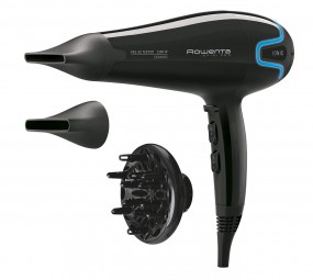 ROWENTA Infini Pro CV8730 2200W Haartrockner - Schwarz/Blau