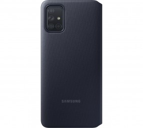 Samsung S View Wallet Cover EF-EA715PBEGEU für Samsung Galaxy A71, Hülle