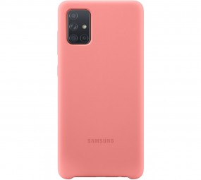 Samsung Silicone Cover EF-PA715TPEGEU für Samsung Galaxy A71, Hülle