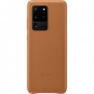 Samsung Leather Cover EF-VG988LAEGEU für Samsung Galaxy S20 Ultra (braun)