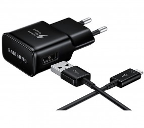 Samsung Schnellladegerät EP-TA20 schwarz (inkl. USB-C Datenkabel)