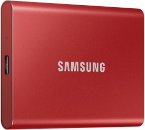 Samsung Portable SSD T7 2TB rot, Externe SSD