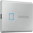 Samsung Portable SSD T7 Touch MU-PC2T0S/WW, 2 TB Silber, Externe SSD