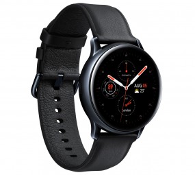 Samsung Galaxy Watch Active 2, Smartwatch (SM-R830N, schwarz, 40 mm,Edelstahl)