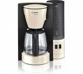 Bosch ComfortLine TKA6A041 Kaffeemaschine (Creme/grau)