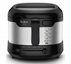 Tefal Uno M FF215D 1600W, Fritteuse (edelstahl/schwarz)