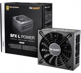 be quiet! SFX-L Power 500W BN238, Netzteil (schwarz, 4x PCIe, Kabel-Management)