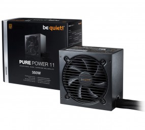 be quiet! Pure Power 11 350W 80 Plus Bronze, PC-Netzteil (schwarz, 1x PCe)