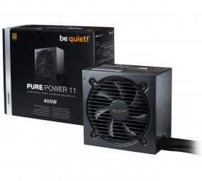 be quiet! Pure Power 11 400W 80 Plus gold, PC-Netzteil (schwarz, 2x PCe)